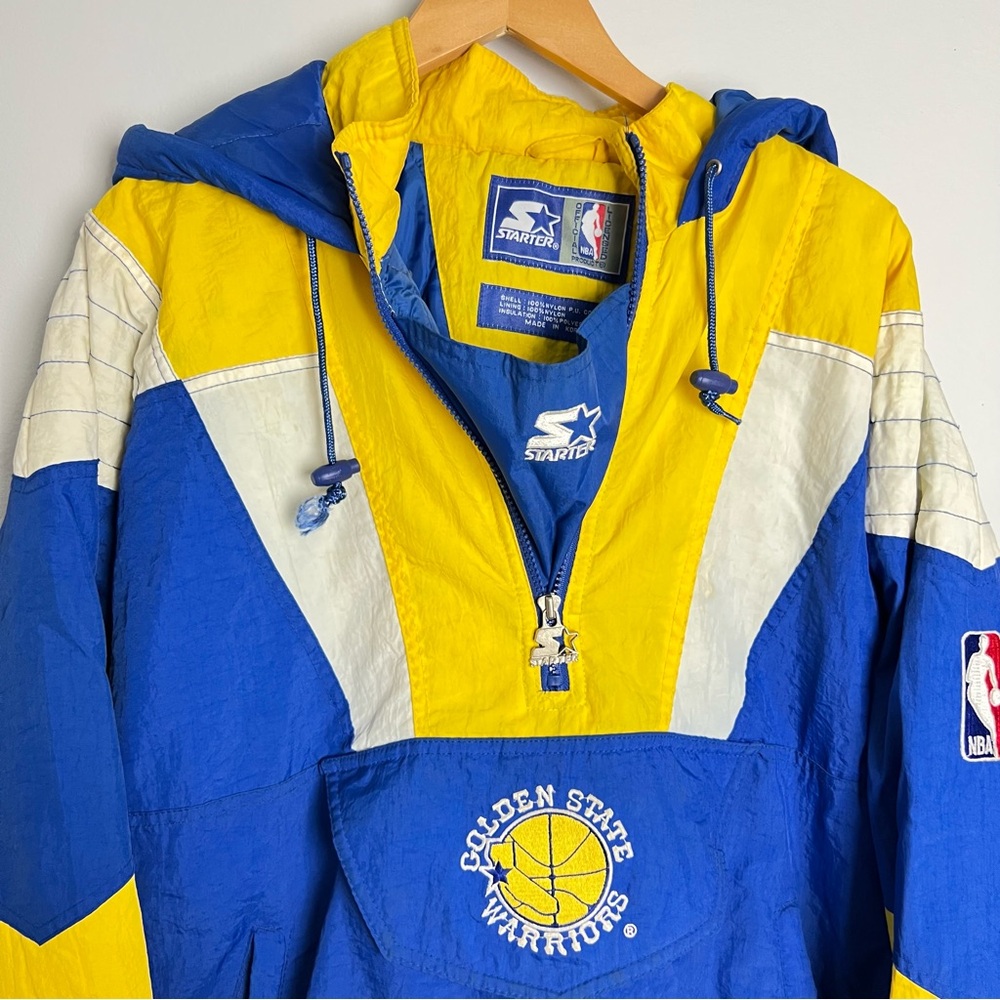 Vintage Golden State Warriors Starter Jacket 90s L